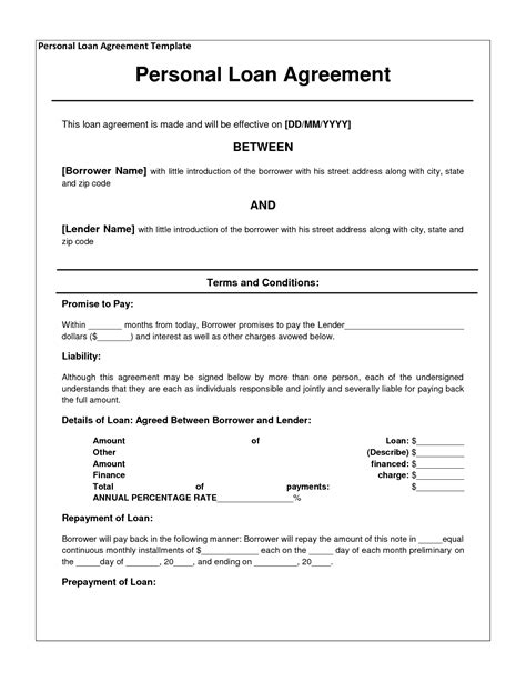 Loan Forms .